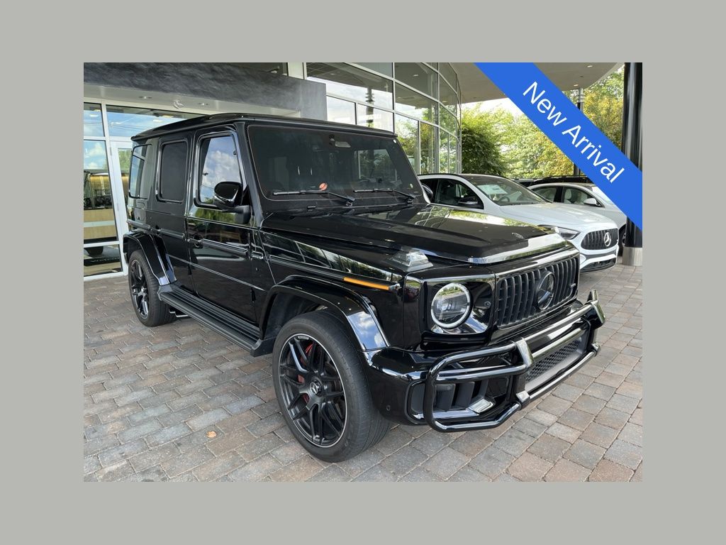 Obsidian Black Metallic 2025 Mercedes-Benz G-Class SUV / Crossover All-Wheel Drive 9-Speed Automatic