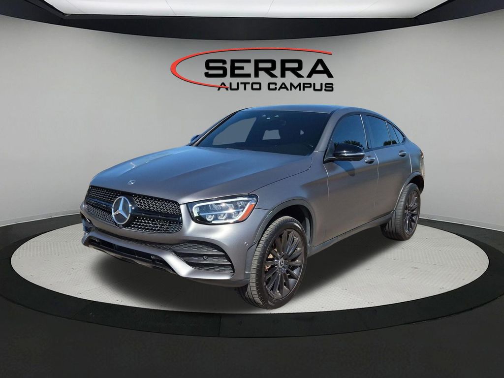 Polar White 2021 Mercedes-Benz GLC SUV / Crossover All-Wheel Drive 9-Speed Automatic