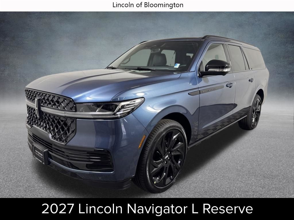 Blue Metallic 2027 Lincoln Navigator SUV / Crossover Four-Wheel Drive Automatic