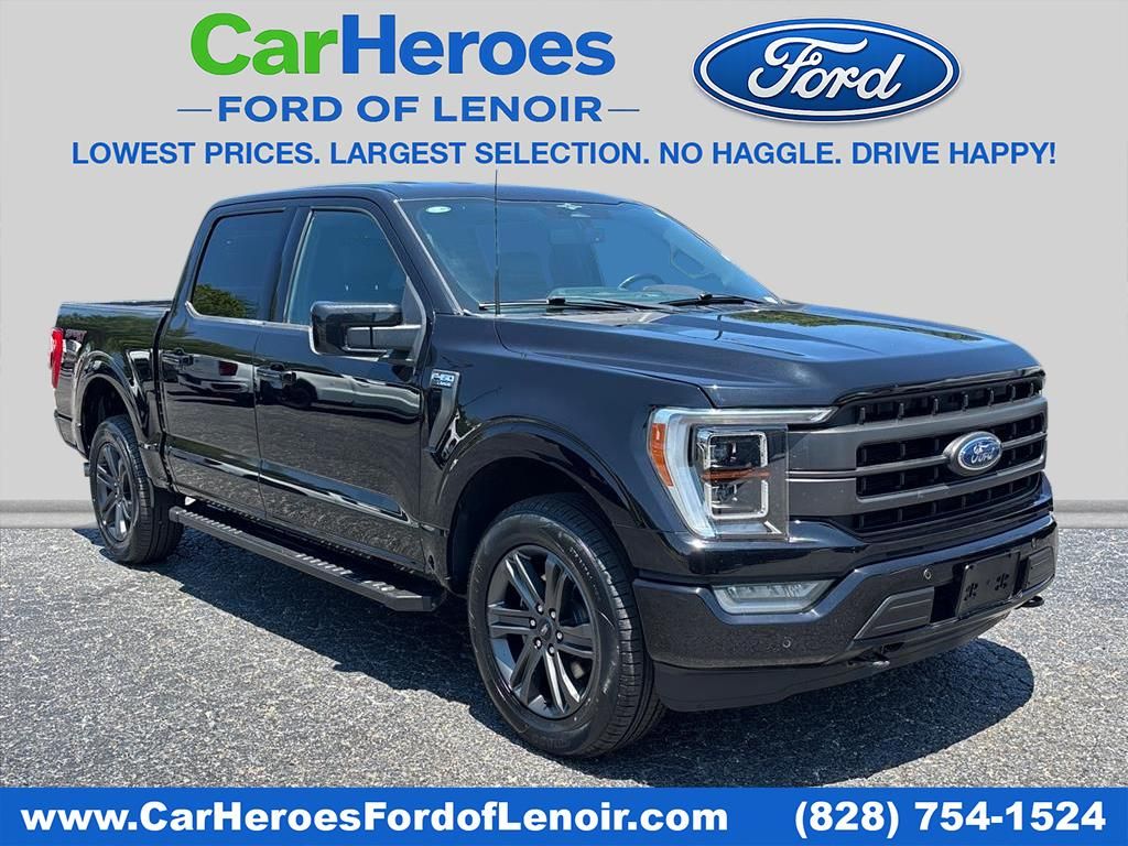 Agate Black Metallic 2023 Ford F-150 Pickup Truck Four-Wheel Drive Automatic