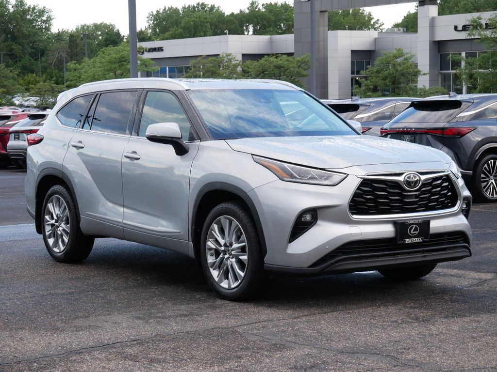 Celestial Silver Metallic 2020 Toyota Highlander SUV / Crossover All-Wheel Drive 8-Speed Automatic