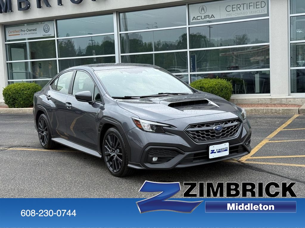 Magnetite Gray Metallic 2022 Subaru WRX Sedan All-Wheel Drive Continuously Variable Transmission