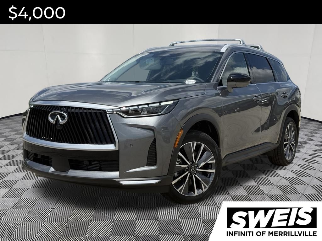 Gray (Graphite Shadow) 2027 INFINITI QX60 SUV / Crossover All-Wheel Drive 9-Speed Automatic