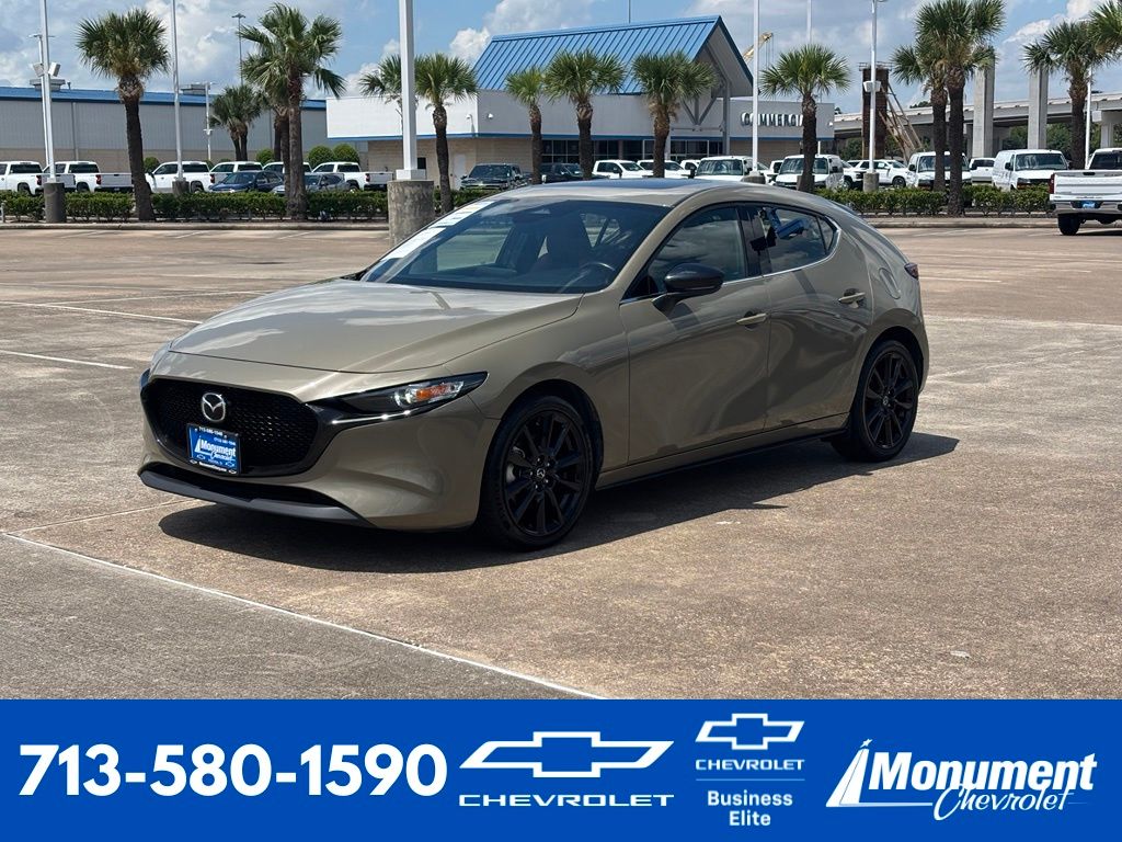 Zircon Sand Metallic 2024 Mazda MAZDA3 Hatchback All-Wheel Drive 6-Speed Automatic