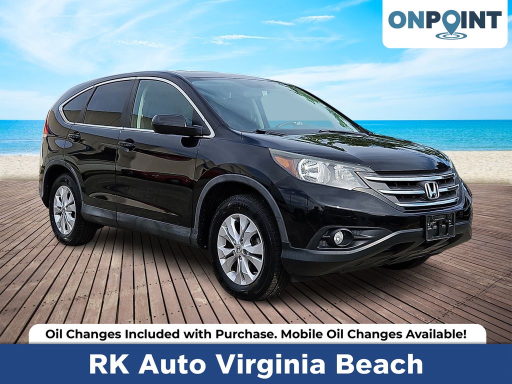 Black 2013 Honda CR-V EX FWD SUV / Crossover Front-Wheel Drive 5-Speed Automatic