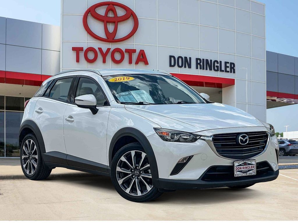 Snowflake White Pearl Mica 2019 Mazda CX-3 Touring FWD SUV / Crossover Front-Wheel Drive 6-Speed Automatic