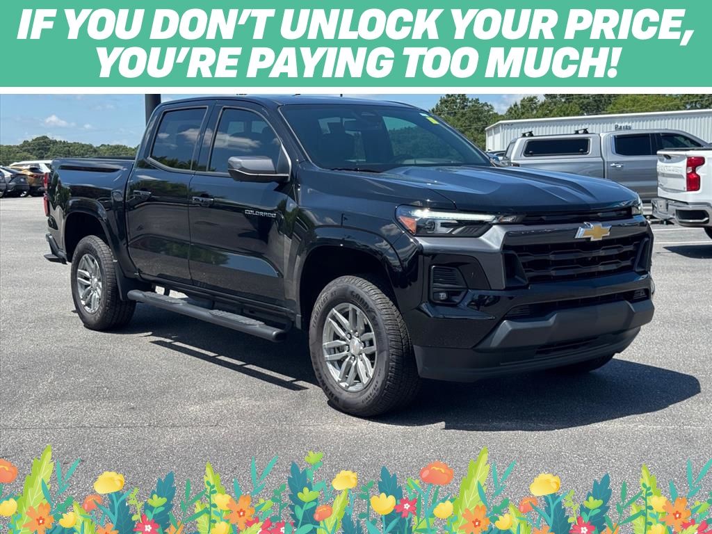 Black 2024 Chevrolet Colorado Pickup Truck 4X2 8-Speed Automatic