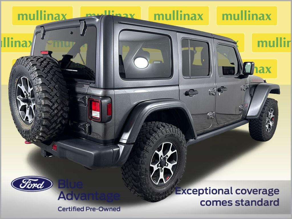 Certified Used 2020 Gray Jeep Unlimited Rubicon image 4