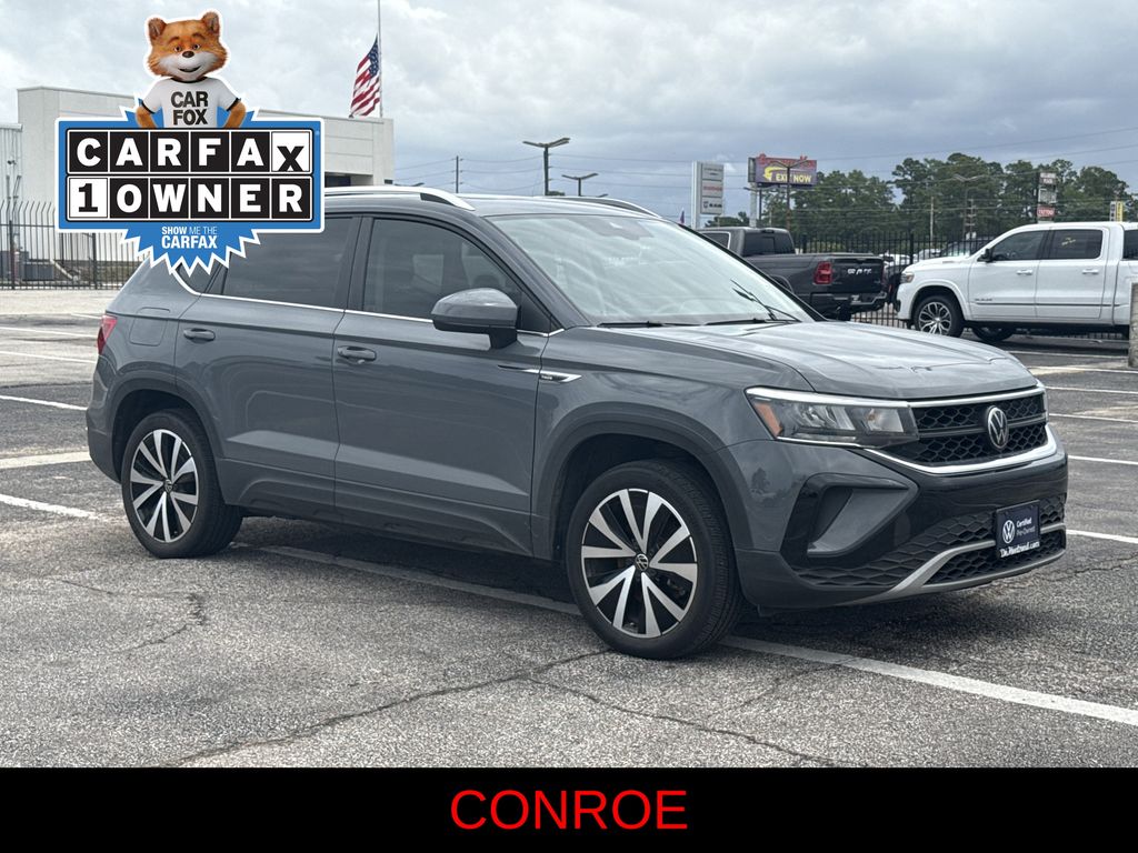 2023 Volkswagen Taos 1.5T SE Gray at DeMontrond Automotive Group