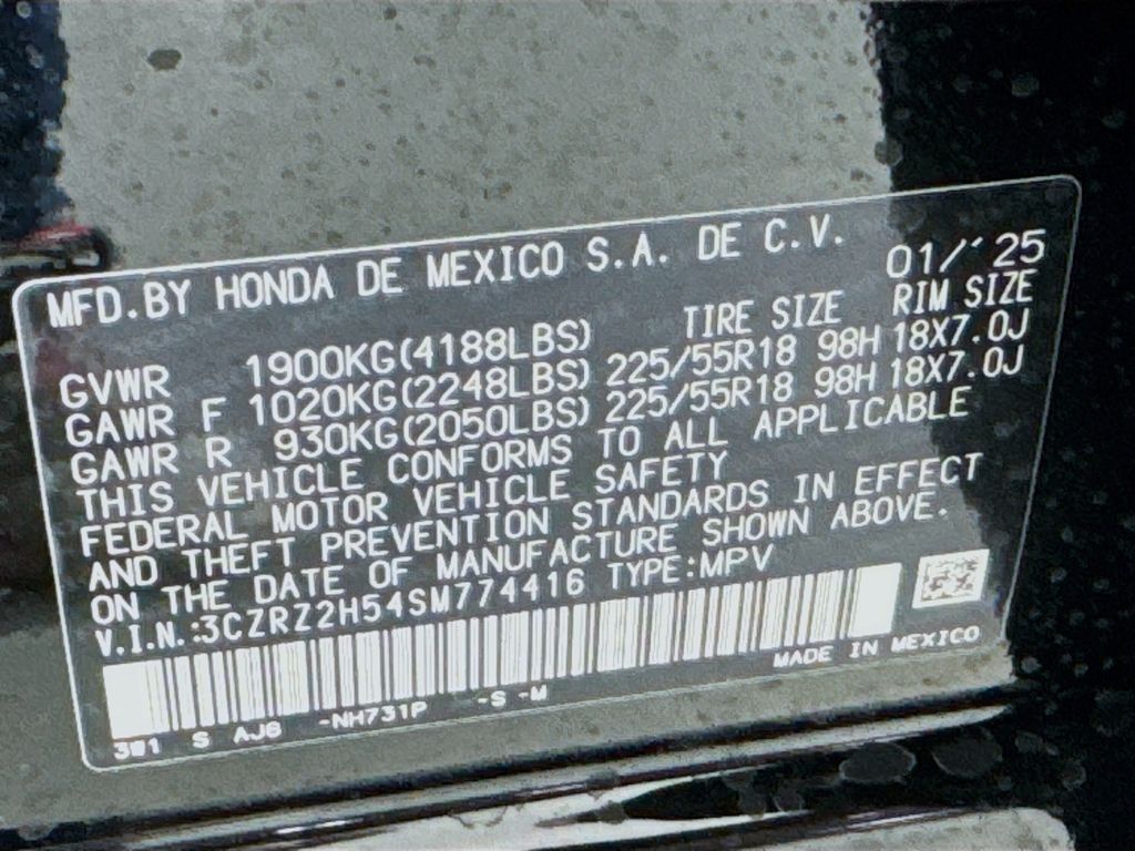 Used Car 2025 Honda Hr-v  Sport For Sale In Austin, Texas