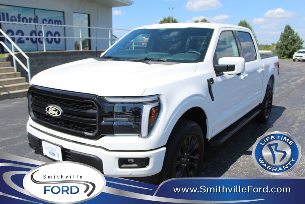 White Metallic 2026 Ford F-150 Pickup Truck Four-Wheel Drive Automatic