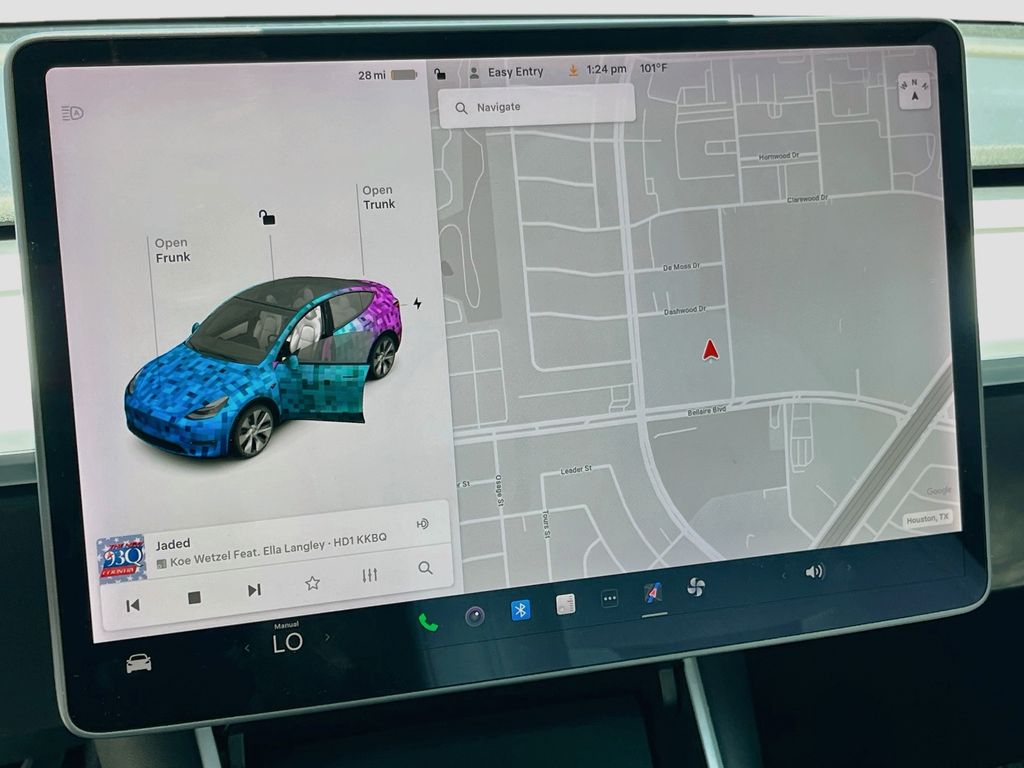 2020 Tesla Model Y Long Range White at Bravo Nissan