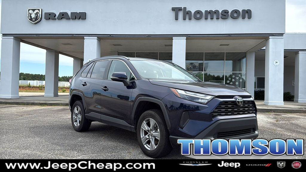 Blue 2024 Toyota RAV4 SUV / Crossover Front-Wheel Drive 8-Speed Automatic