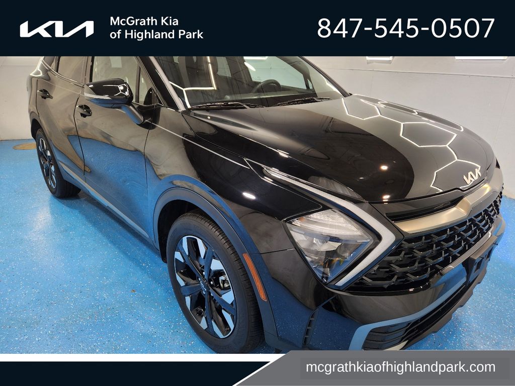 Ebony Black 2023 Kia Sportage SUV / Crossover All-Wheel Drive 8-Speed Automatic