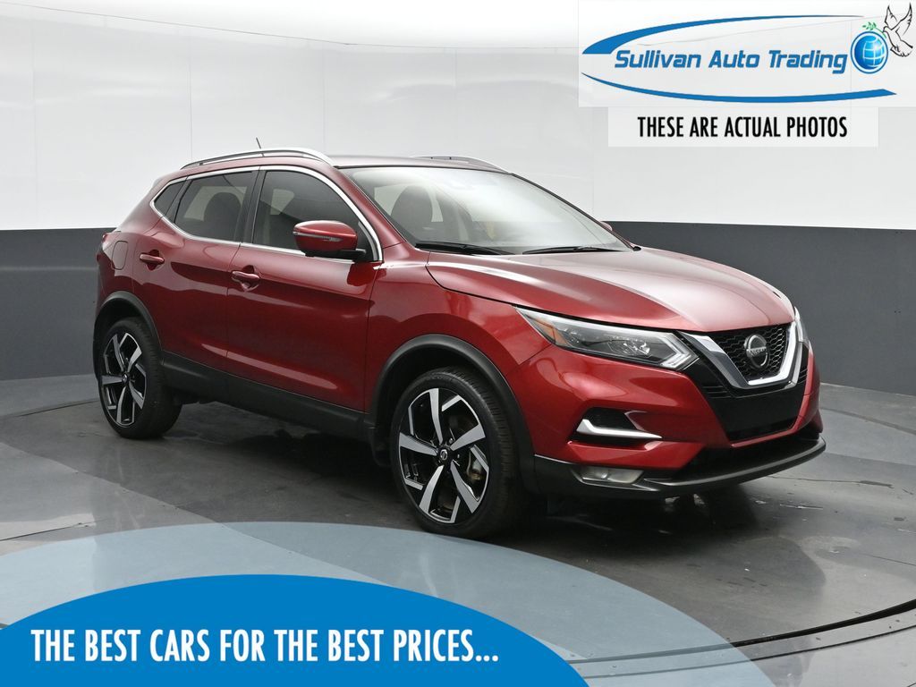 Red (Scarlet Ember Pearl Metallic) 2022 Nissan Rogue Sport SL AWD SUV / Crossover All-Wheel Drive Continuously Variable Transmission