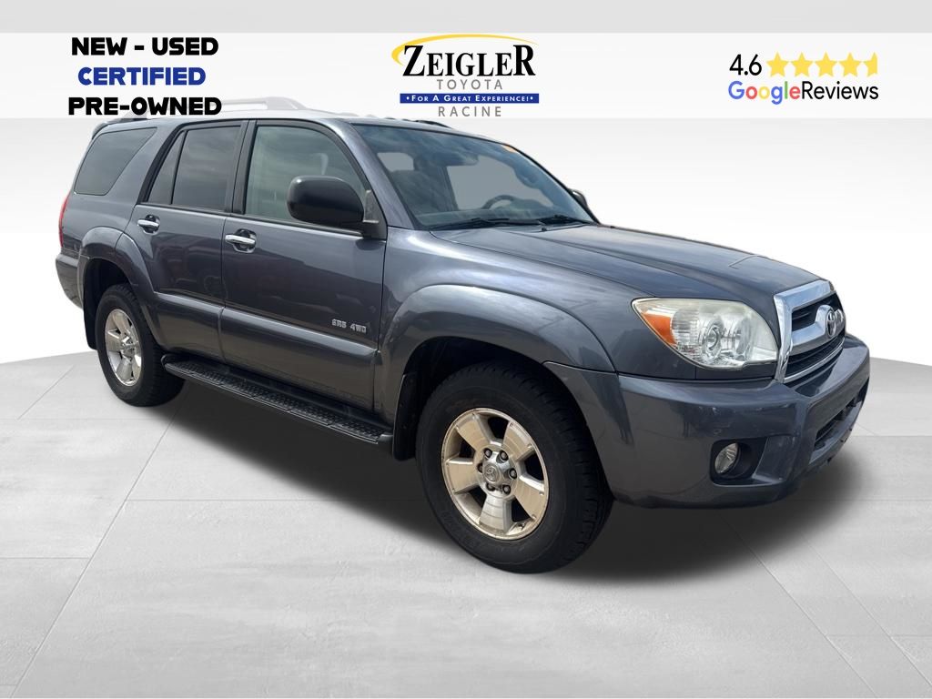 Nautical Blue Metallic 2007 Toyota 4Runner SR5 V6 4WD SUV / Crossover Four-Wheel Drive 5-Speed Automatic Overdrive