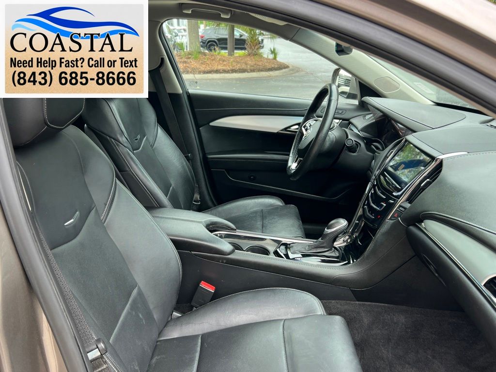 2014 Cadillac ATS 2.0L Turbo Luxury Gray at Stokes Honda North