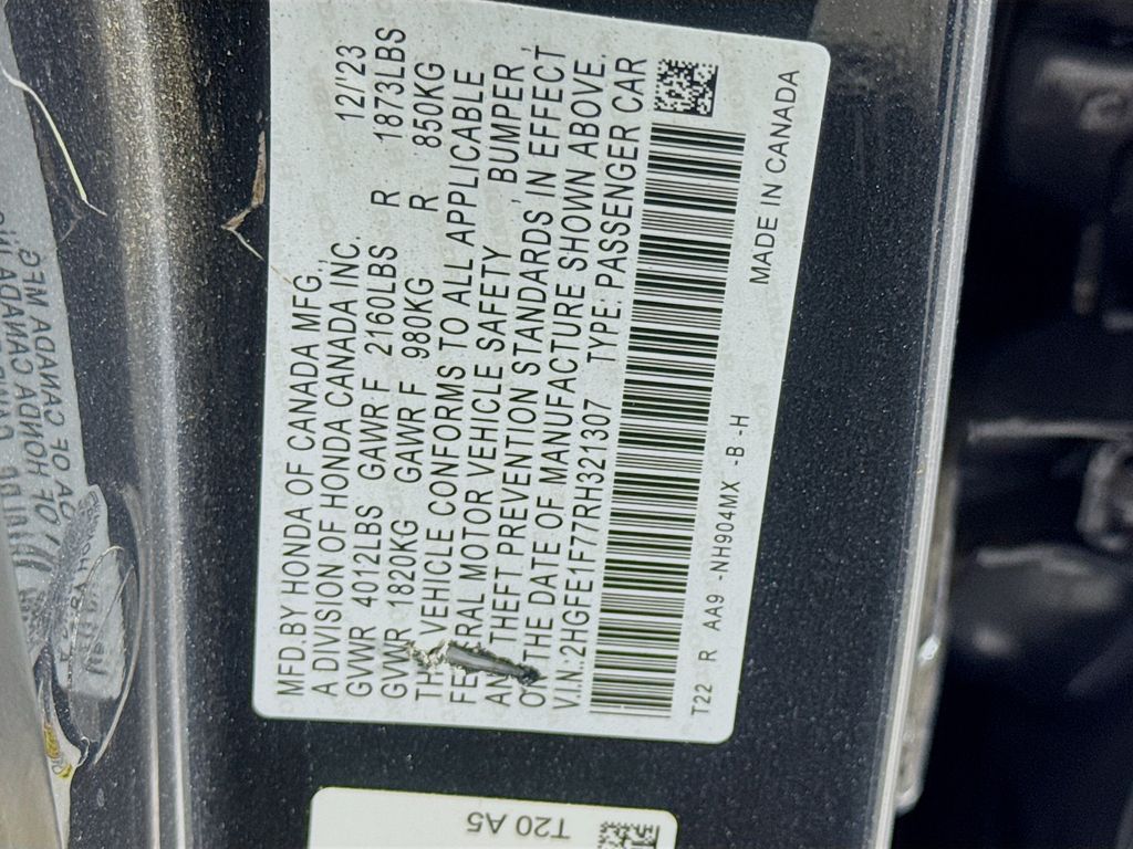 Used Car 2024 Honda Civic  Ex For Sale Under $30,000 In Austin, Texas