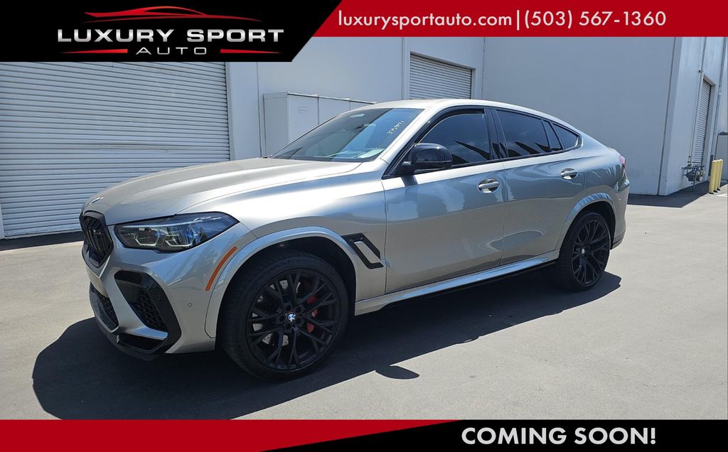 Donington Gray Metallic 2022 BMW X6 M AWD SUV / Crossover All-Wheel Drive 8-Speed Automatic