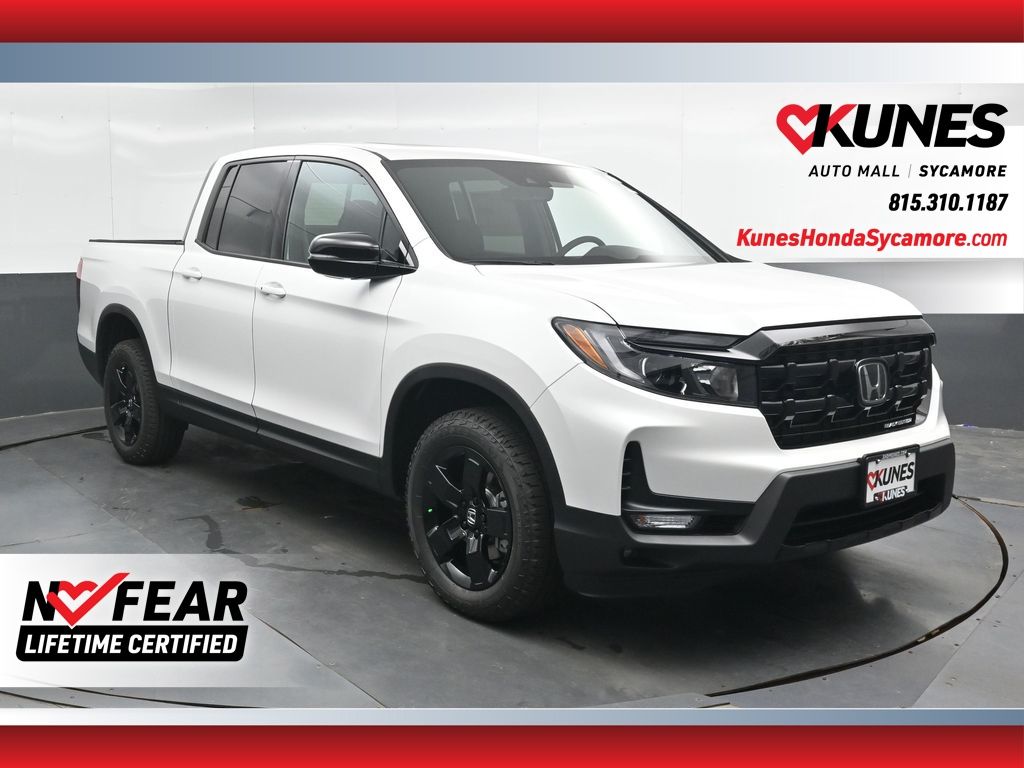 Platinum White Pearl 2026 Honda Ridgeline Pickup Truck All-Wheel Drive 9-Speed Automatic