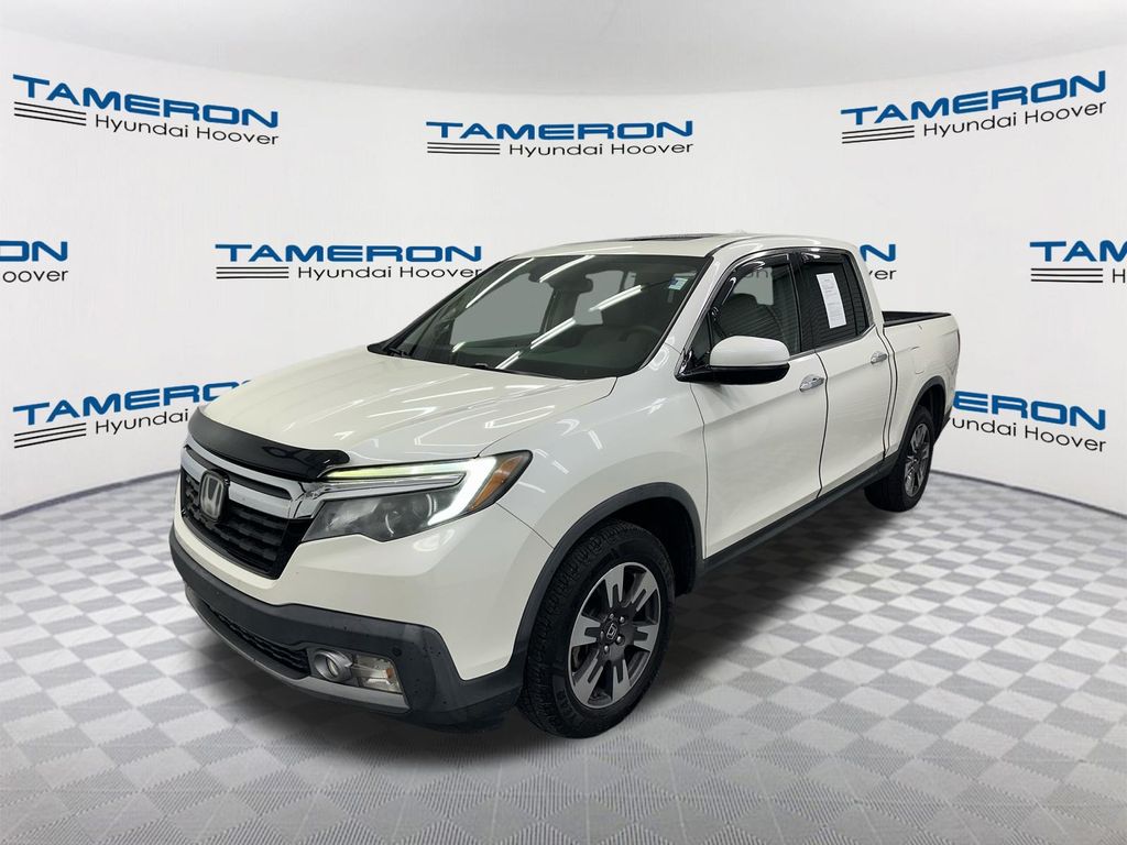 White Diamond Pearl 2017 Honda Ridgeline Pickup Truck All-Wheel Drive 6-Speed Automatic
