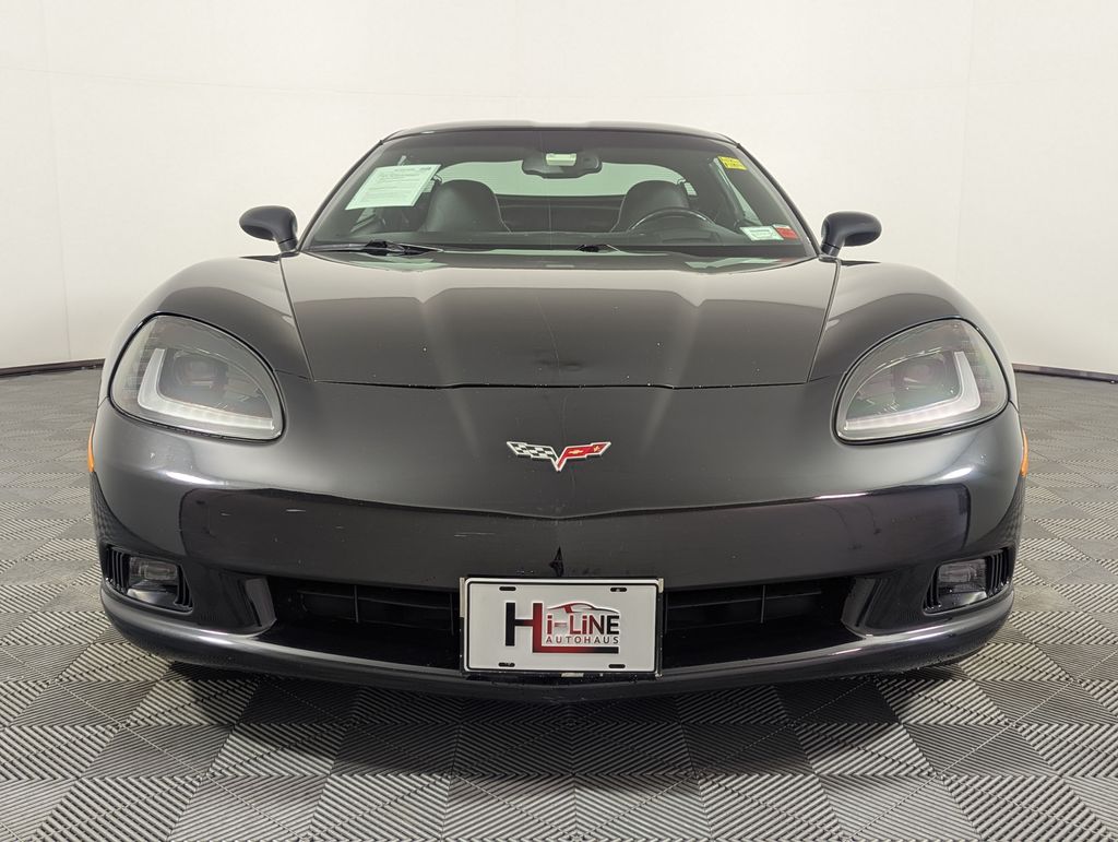 2008 Black Chevrolet Corvette Base RWD Coupe