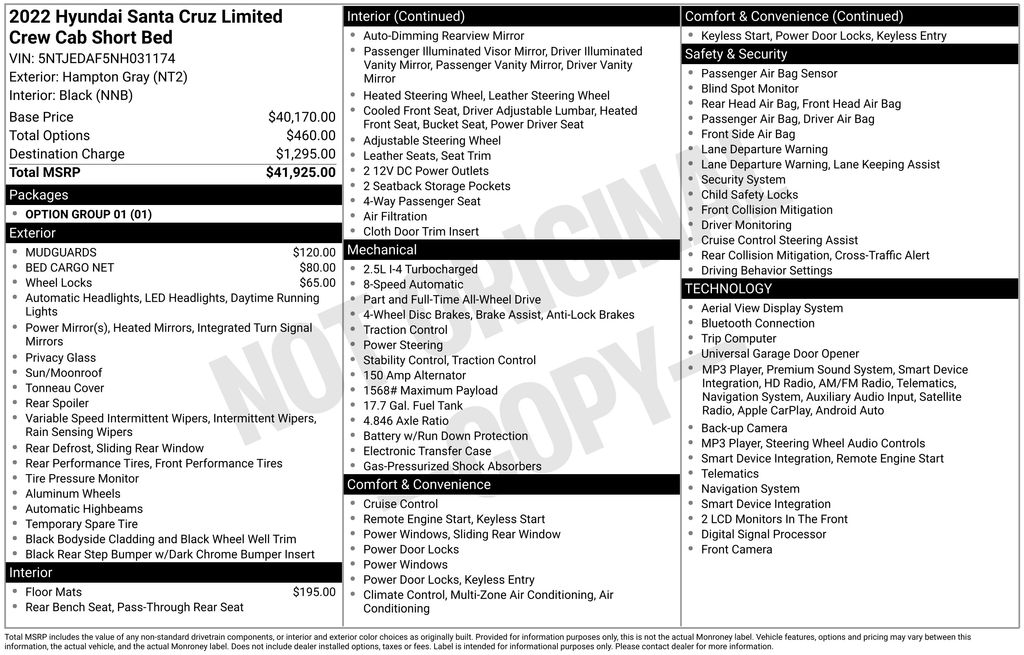 Certified Used 2022 Gray Hyundai Limited image 8