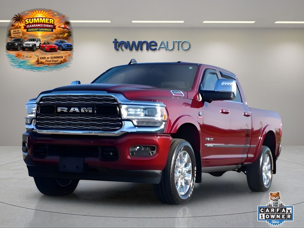 Delmonico Red Pearlcoat 2023 RAM 2500 Pickup Truck Four-Wheel Drive 6-Speed Automatic