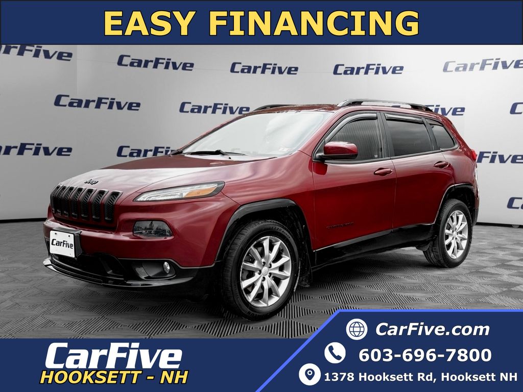 Velvet Red Pearlcoat 2018 Jeep Cherokee Latitude 4WD SUV / Crossover Four-Wheel Drive 9-Speed Automatic