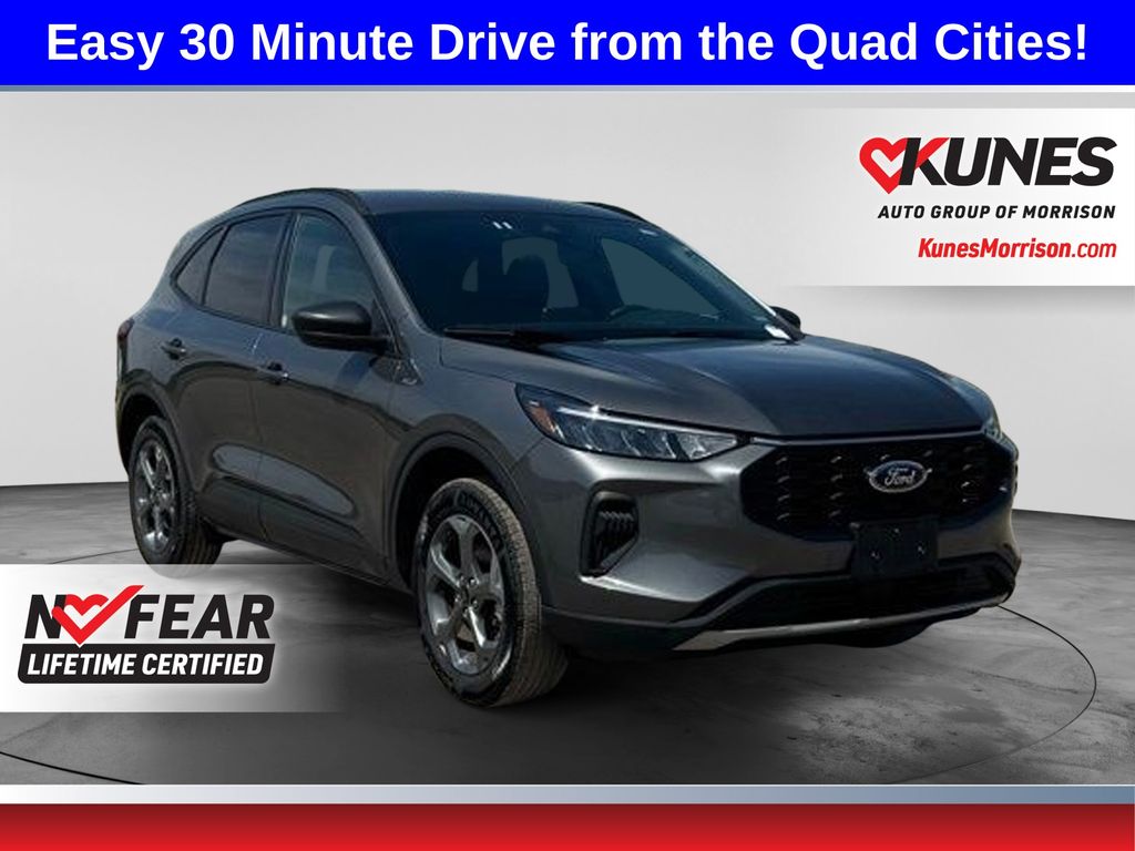Gray Metallic 2025 Ford Escape SUV / Crossover All-Wheel Drive 8-Speed Automatic