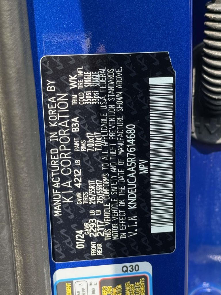 Used 2024 Blue Kia S image 30