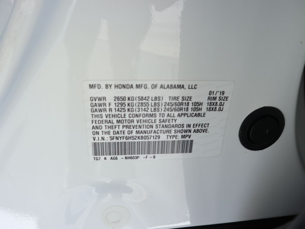 Thumbnail: 2019 Honda Pilot - 20