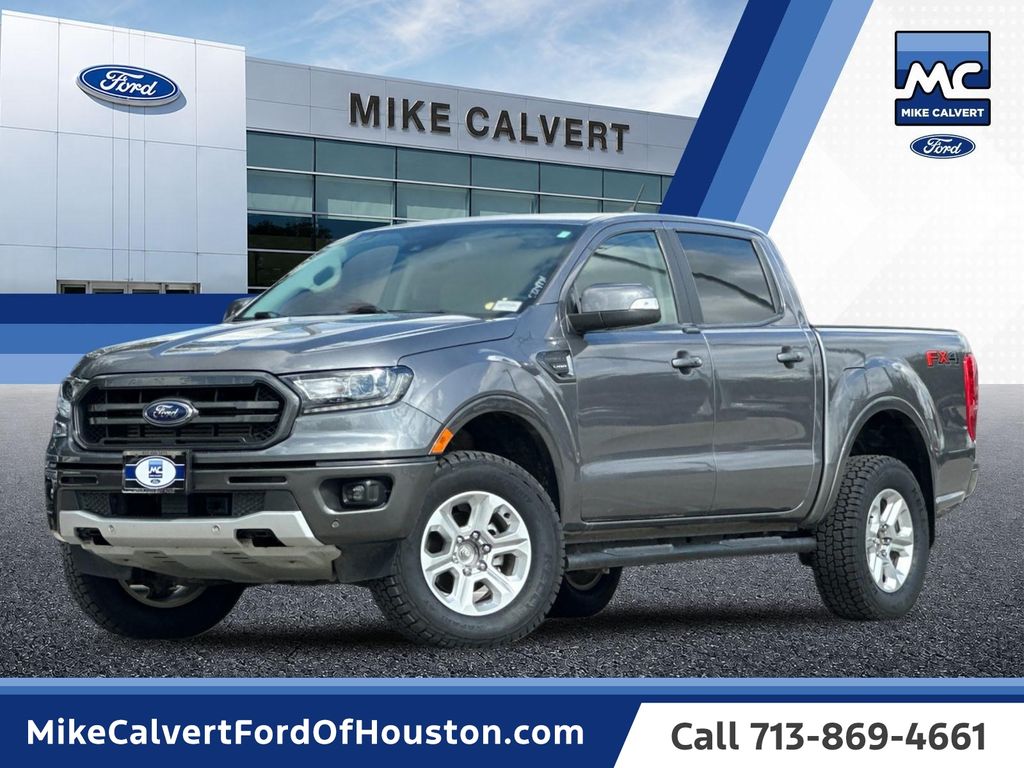 Gray Metallic 2021 Ford Ranger Pickup Truck Four-Wheel Drive Automatic