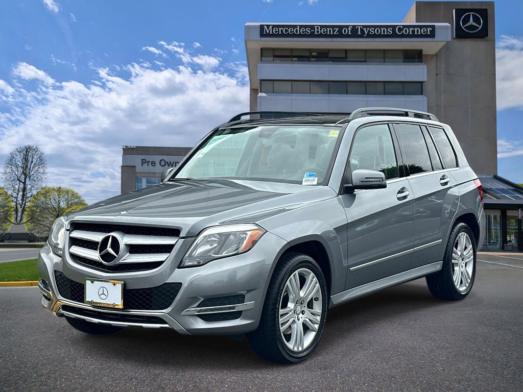 Palladium Silver Metallic 2015 Mercedes-Benz GLK 350 4MATIC SUV / Crossover All-Wheel Drive 7-Speed Automatic