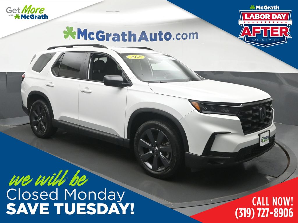 White 2025 Honda Pilot SUV / Crossover All-Wheel Drive Automatic