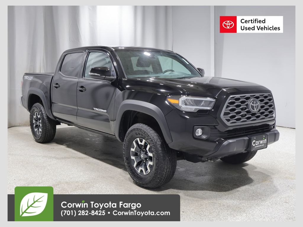 Black 2023 Toyota Tacoma Pickup Truck Four-Wheel Drive 6-Speed Automatic