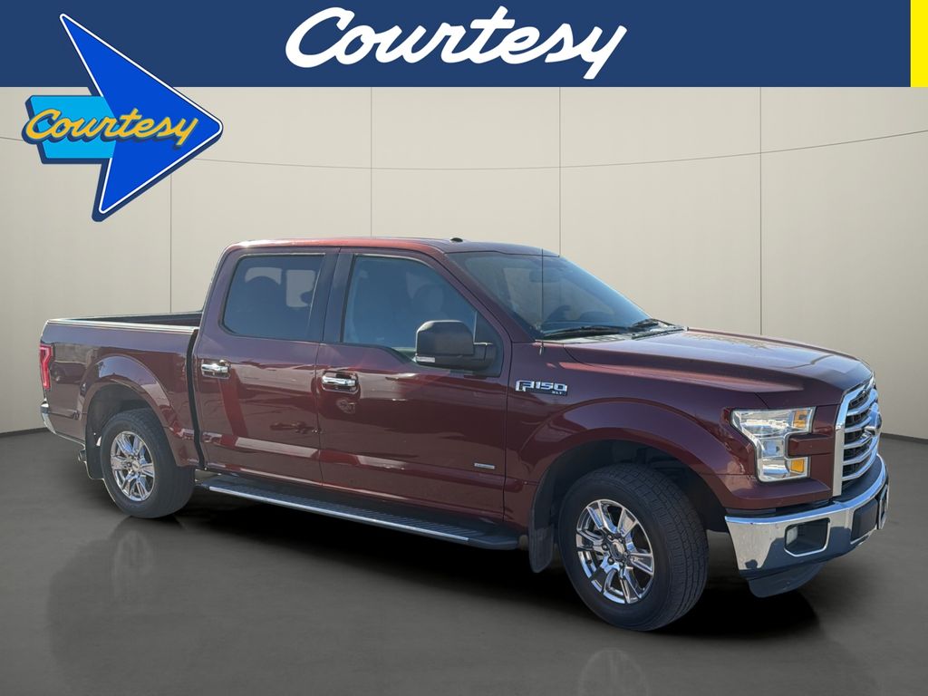 Bronze 2016 Ford F-150 XLT SuperCrew Pickup Truck 4X2 6-Speed Automatic