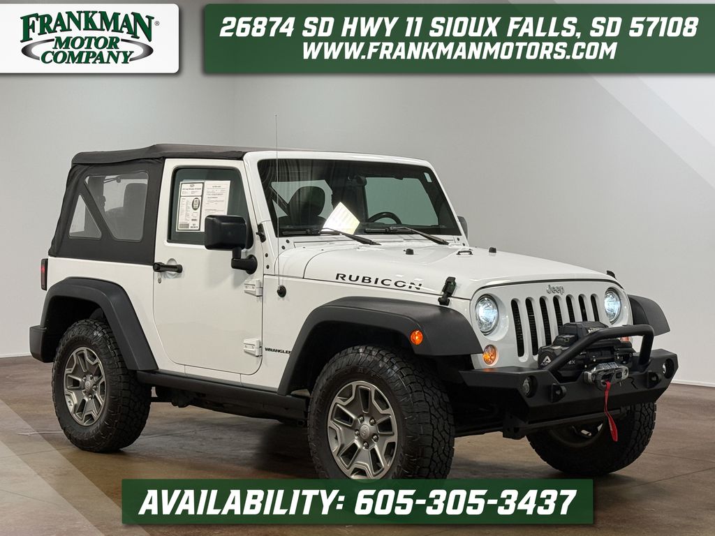 Bright White Clearcoat 2018 Jeep Wrangler JK Rubicon 4WD SUV / Crossover Four-Wheel Drive 5-Speed Automatic