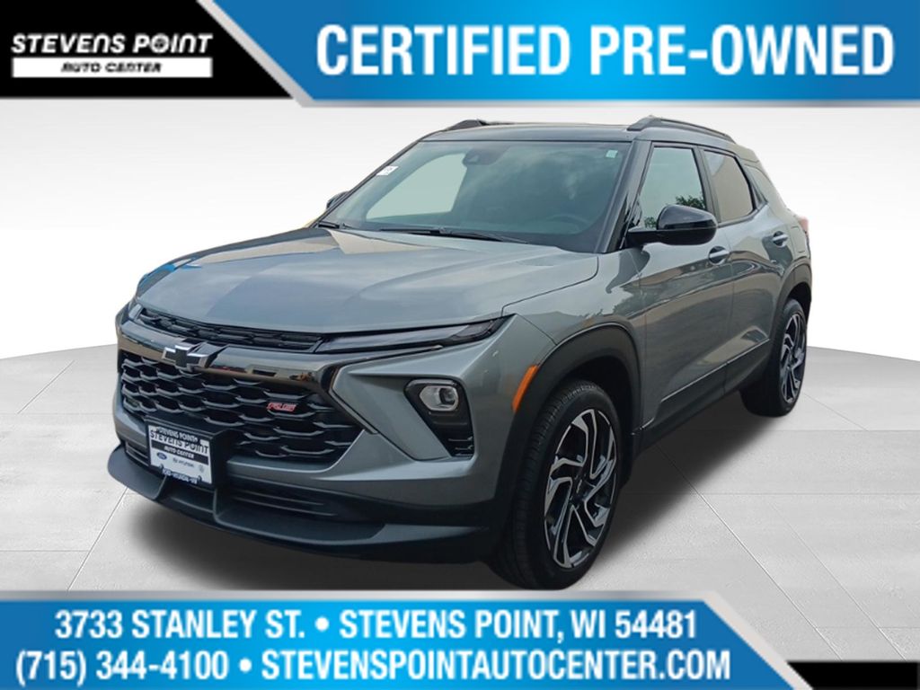 Sterling Gray Metallic 2025 Chevrolet Trailblazer SUV / Crossover Four-Wheel Drive 9-Speed Automatic