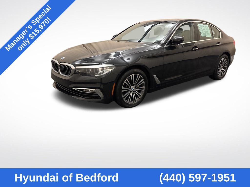 Black Sapphire Metallic 2018 BMW 5 Series 540i xDrive Sedan AWD Sedan All-Wheel Drive 8-Speed Automatic