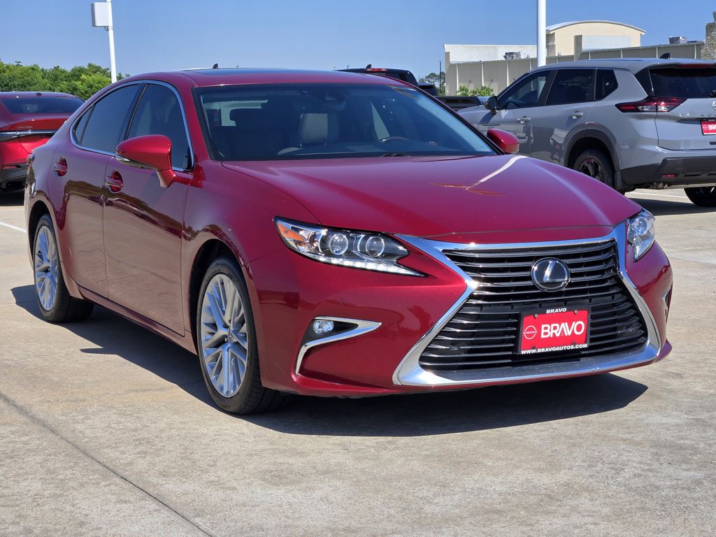 2016 Lexus ES 350 Red at Westside Lexus