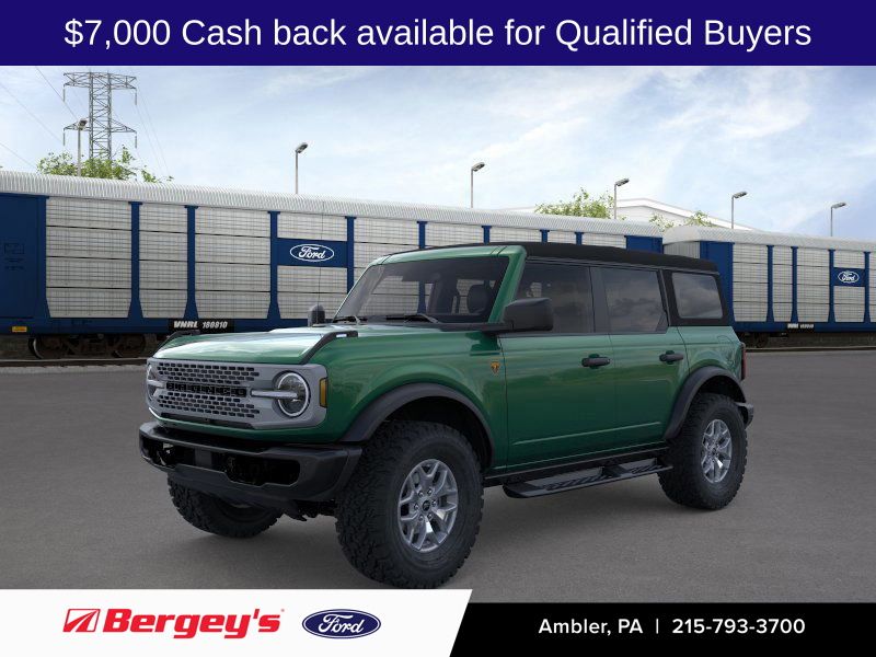 Eruption Green Metallic 2025 Ford Bronco SUV / Crossover Four-Wheel Drive Automatic