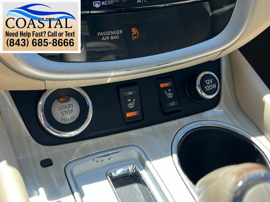 2017 Nissan Murano SV White at Coastal Chevrolet Cadillac