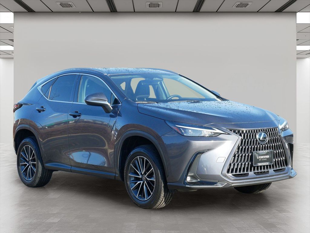 Cloudburst Gray 2023 Lexus NX Hybrid 350h AWD SUV / Crossover All-Wheel Drive Continuously Variable Transmission