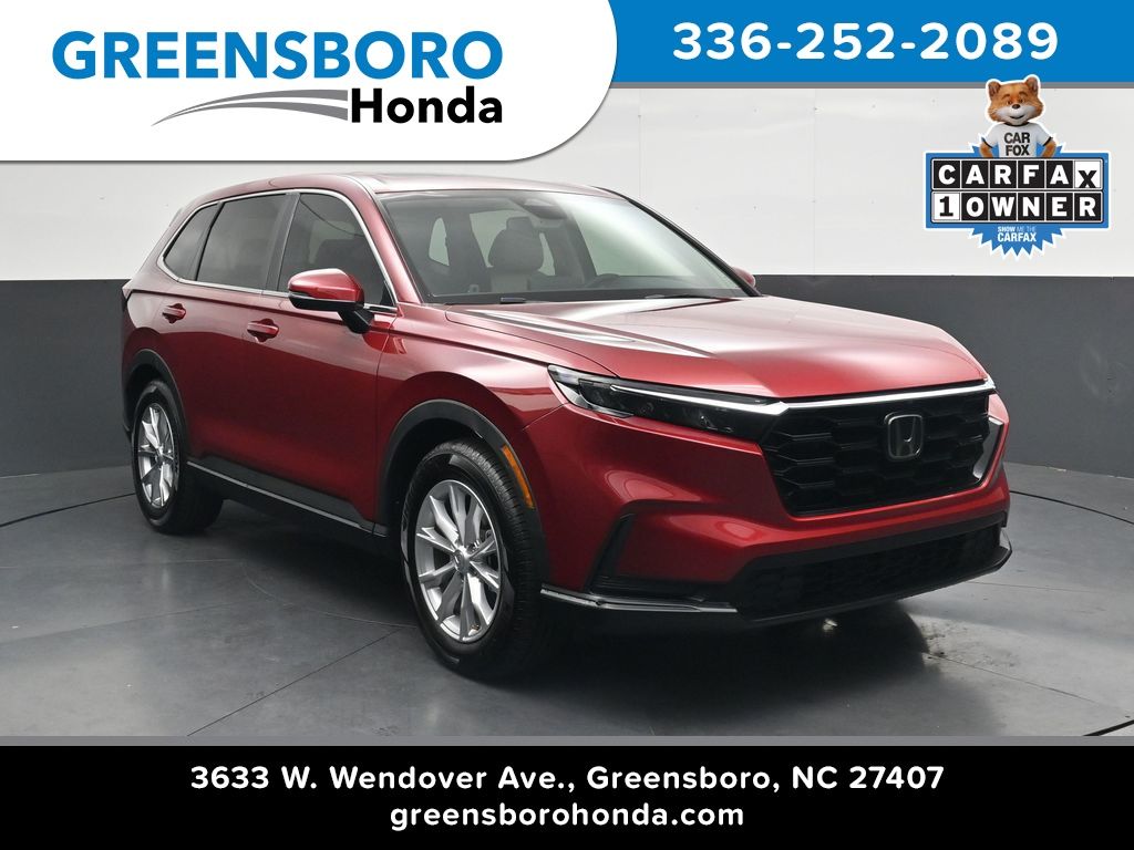 Radiant Red 2025 Honda CR-V SUV / Crossover Front-Wheel Drive Continuously Variable Transmission