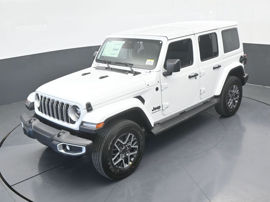 New 2026 Bright White Clearcoat Jeep Sahara image 44