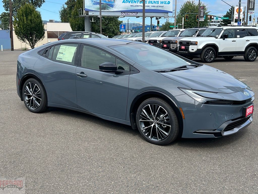 Gray 2026 Toyota Prius Hatchback Continuously Variable Transmission