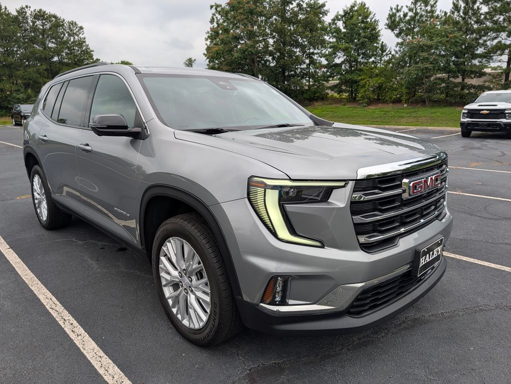 Sterling Metallic 2024 GMC Acadia SUV / Crossover Front-Wheel Drive 8-Speed Automatic