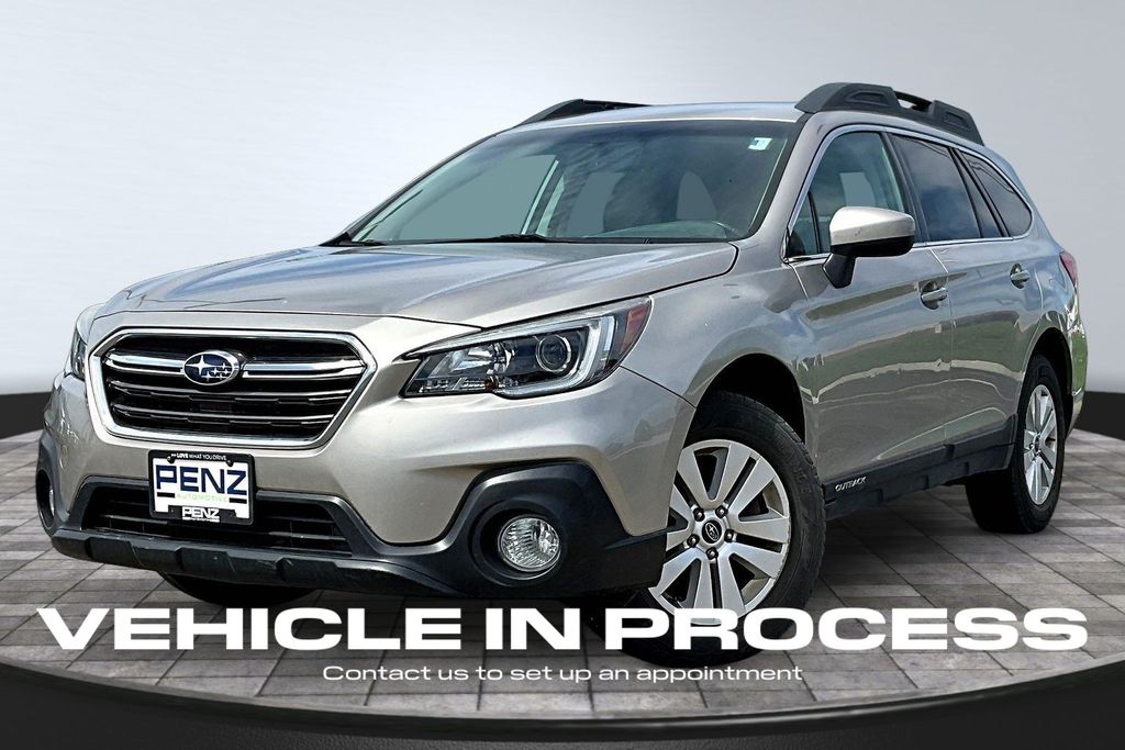 Gray (Tungsten Metallic) 2018 Subaru Outback 2.5i Premium AWD Wagon All-Wheel Drive Continuously Variable Transmission