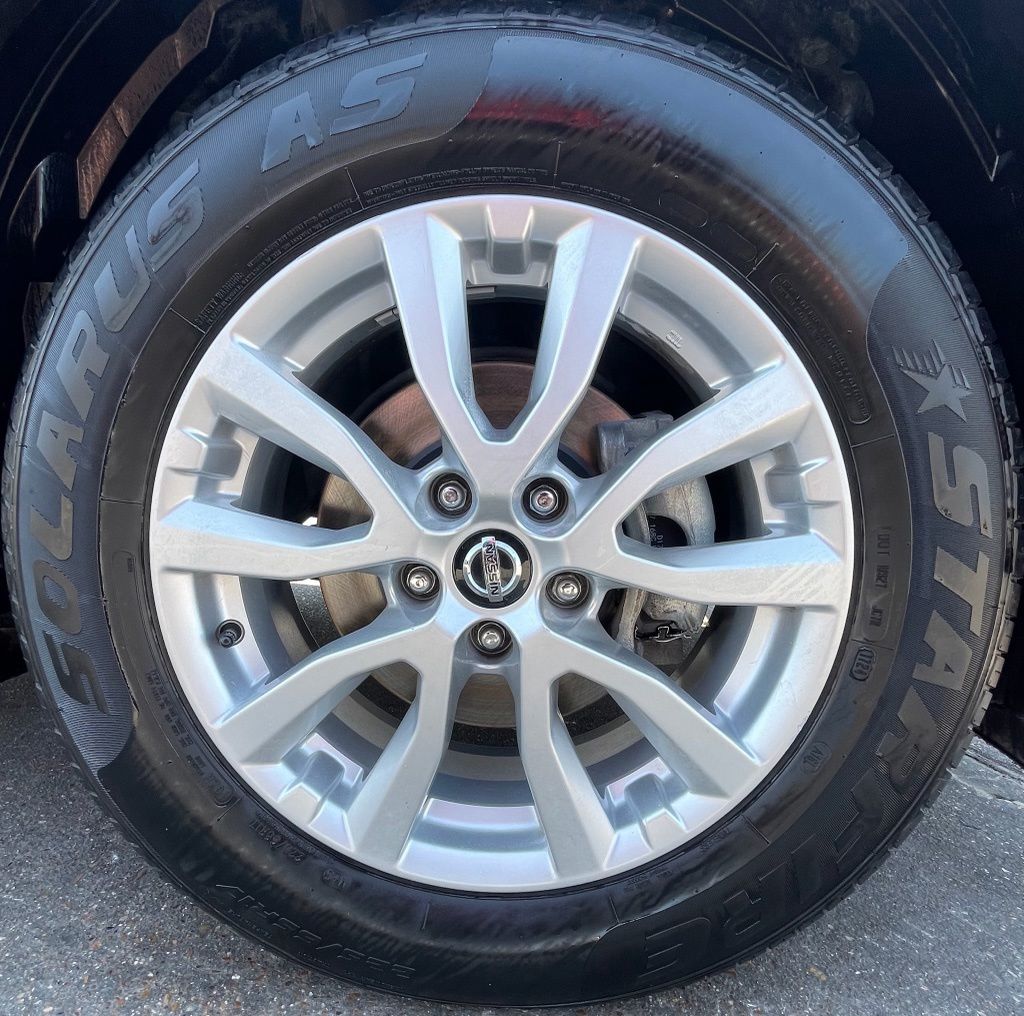 2018 Nissan Rogue SV Blue at Texan Dodge Chrysler Jeep Ram